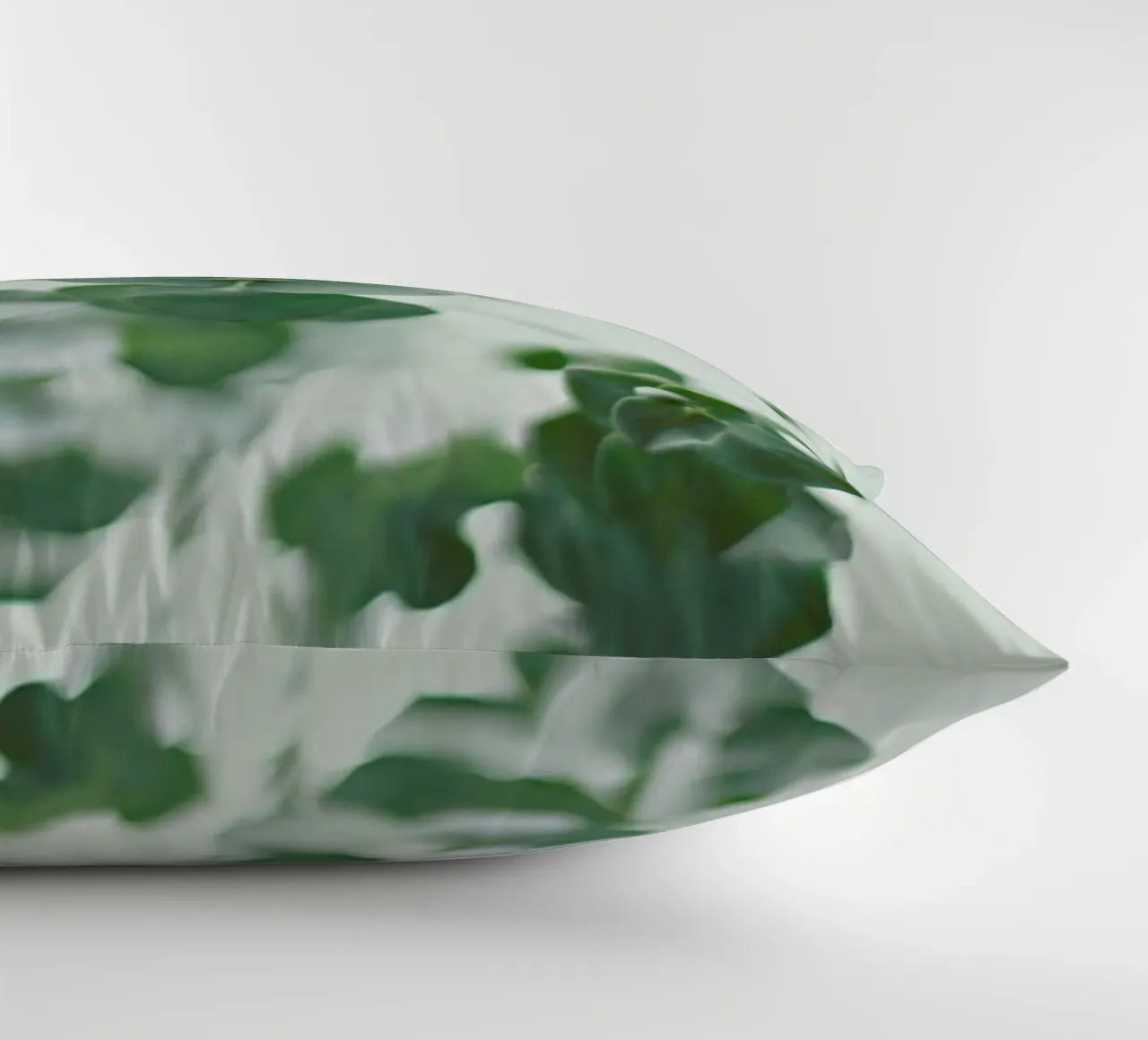 Eucalyptus Green 2 decorative cushion by Monika Strigel