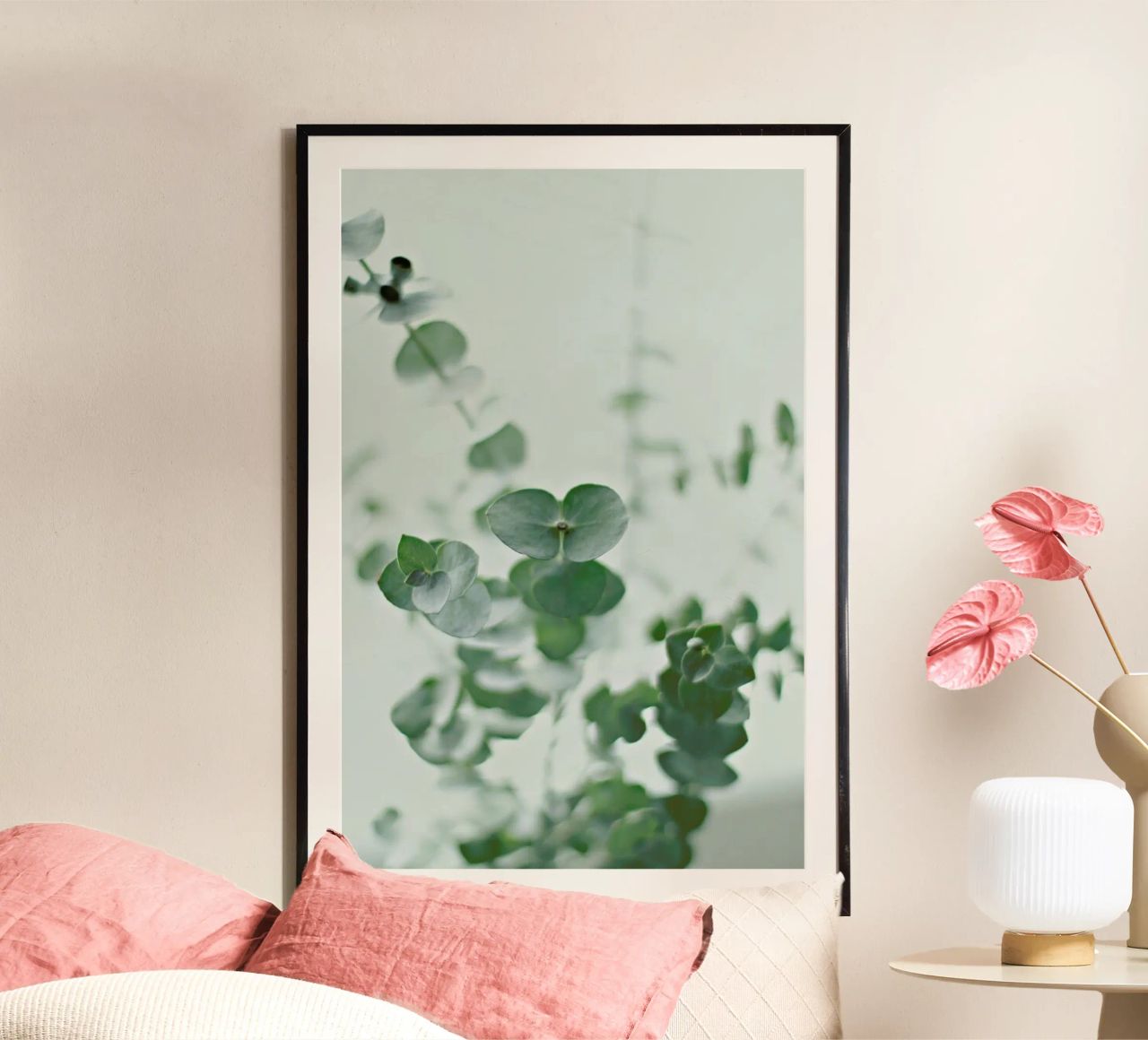 Eucalyptus Green 2 Poster von Monika Strigel
