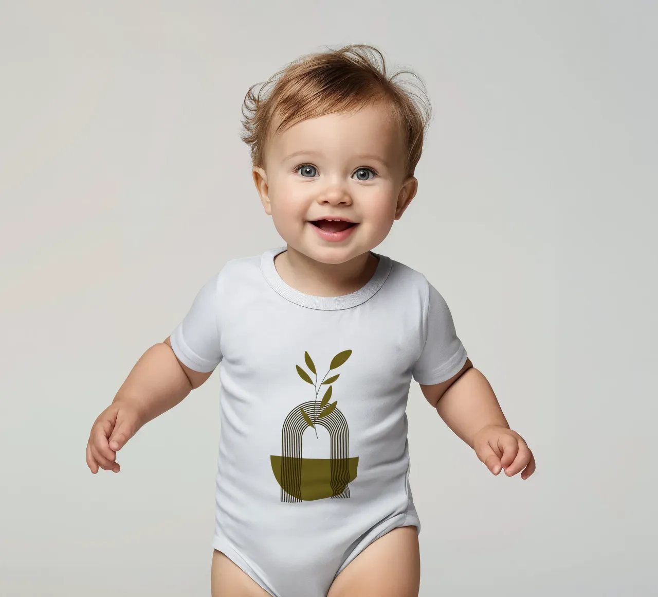 Boho Minimalista Semplice Elegante Moderno body neonato maniche corte da YSV MINIMALIST