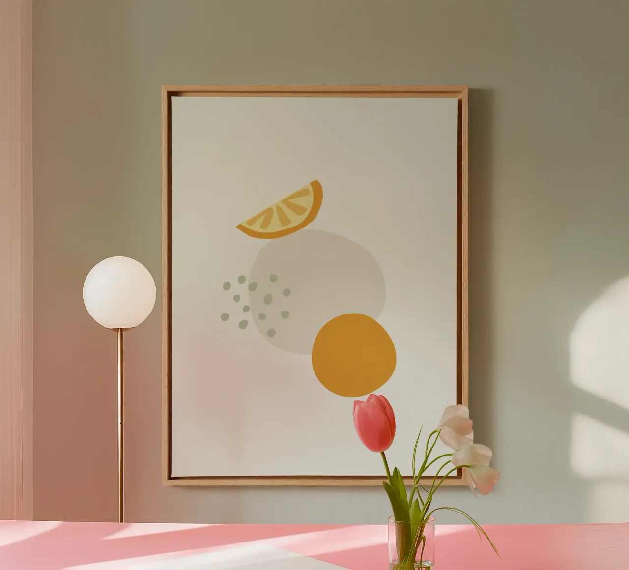 Summer Line No 33 canvas by treechild