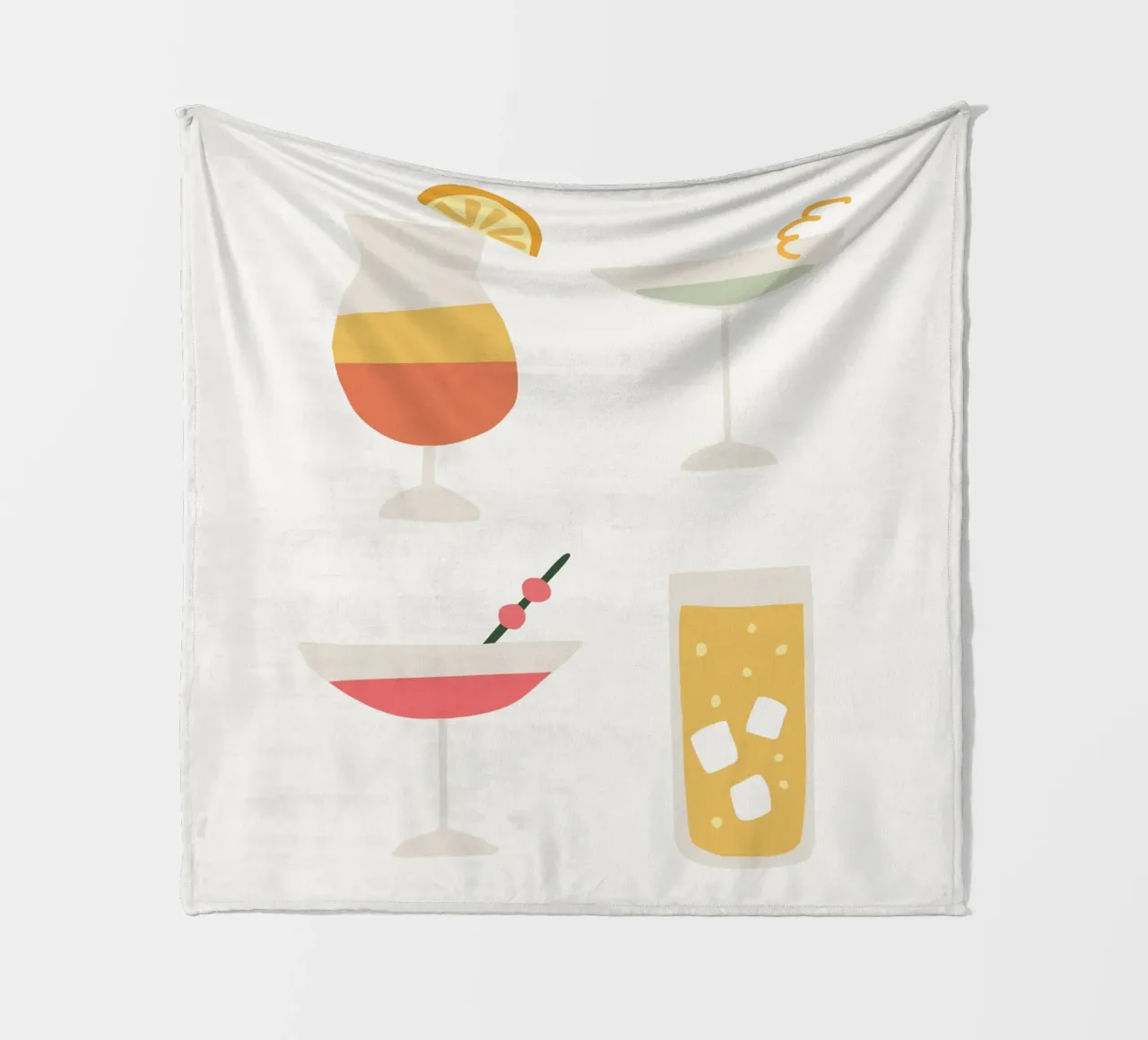 Summer Art Line No 34 coperta in pile da treechild