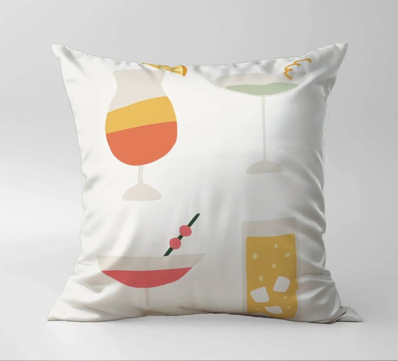 Summer Art Line No 34 cuscino da treechild