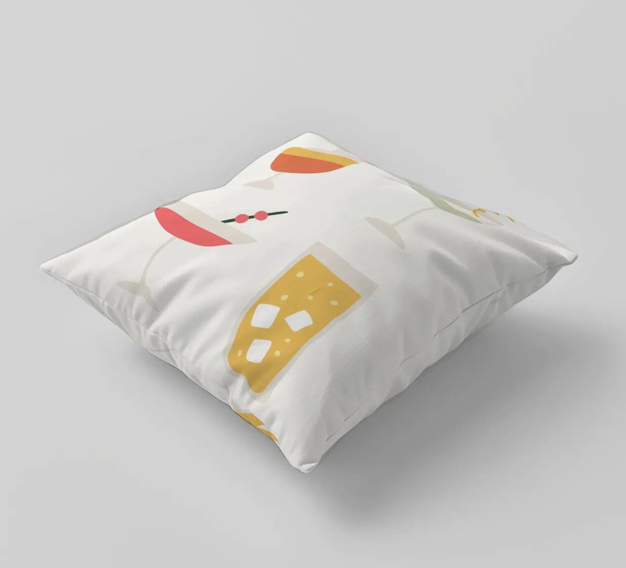 Summer Art Line No 34 cuscino da treechild