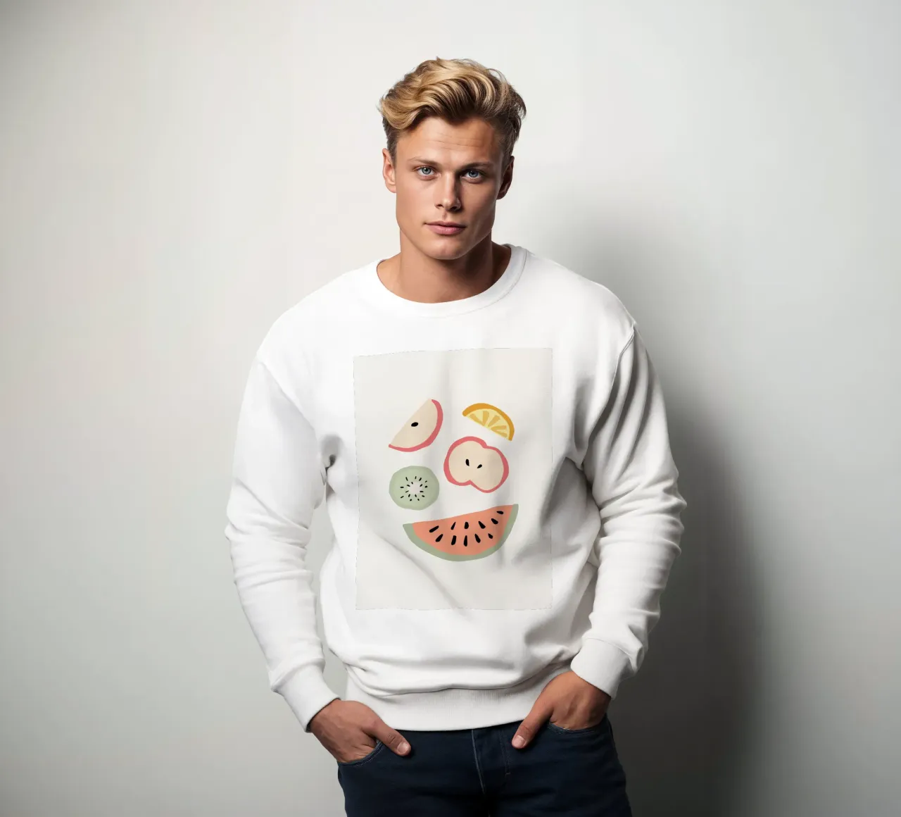 Summer Line No 35 felpa da treechild