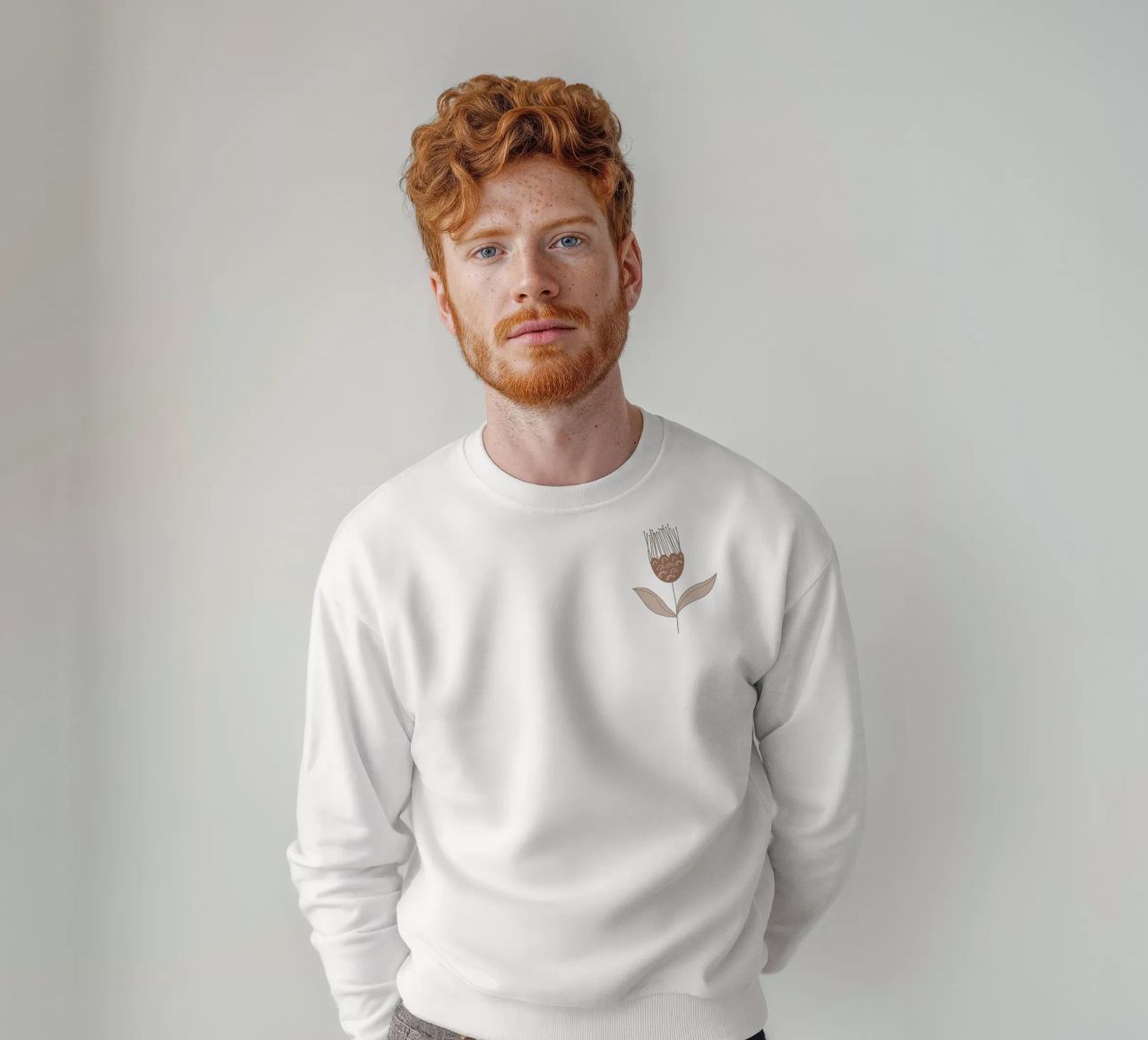 Hovering over a nectar sudadera de Mandalla Pattern