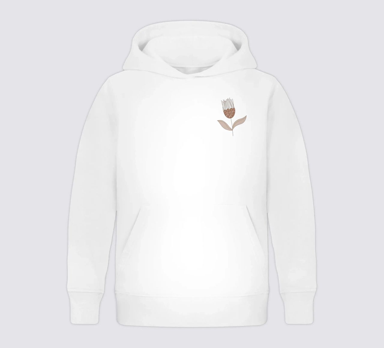 Hovering over a nectar felpa bambino con cappuccio da Mandalla Pattern
