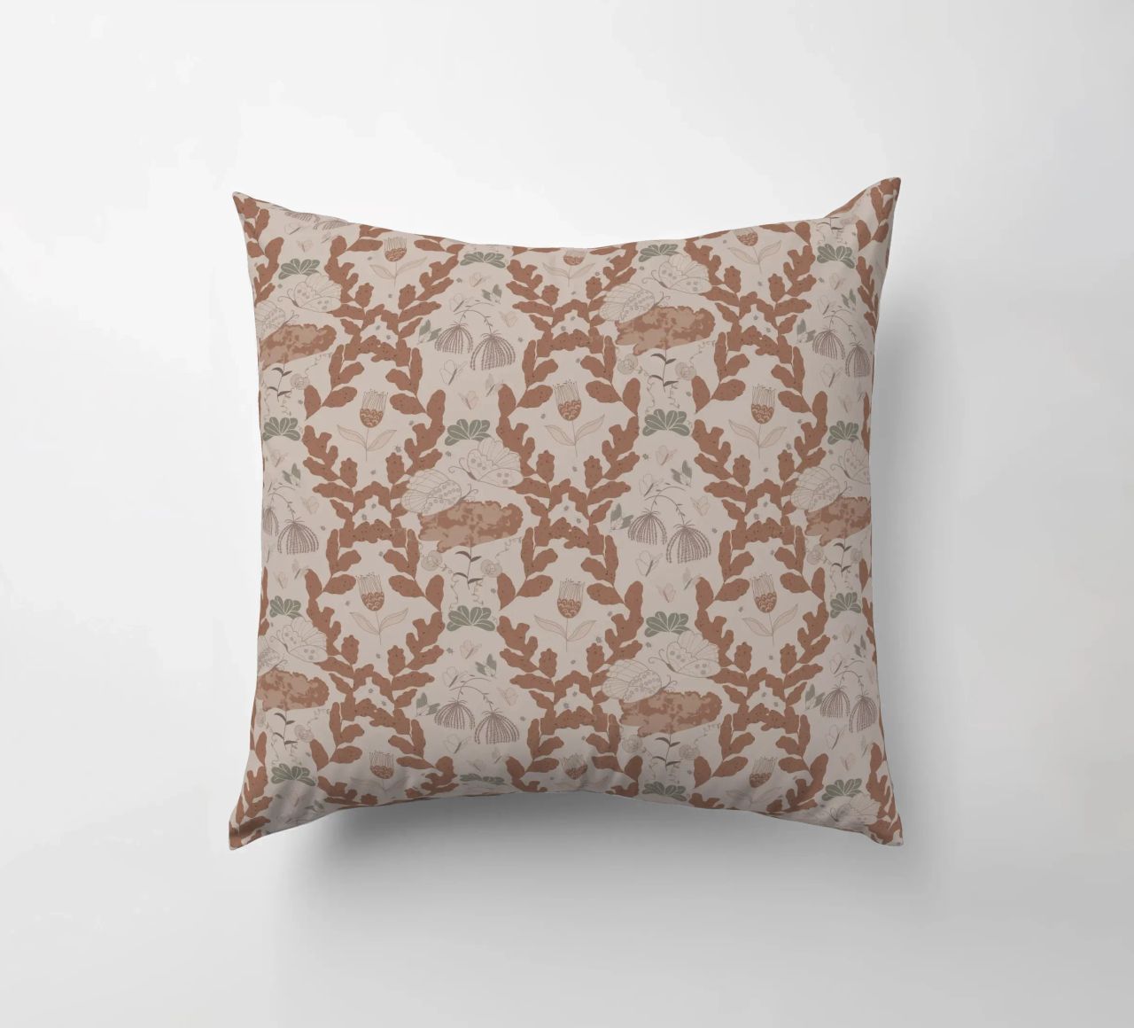 Hovering over a nectar cuscino da Mandalla Pattern