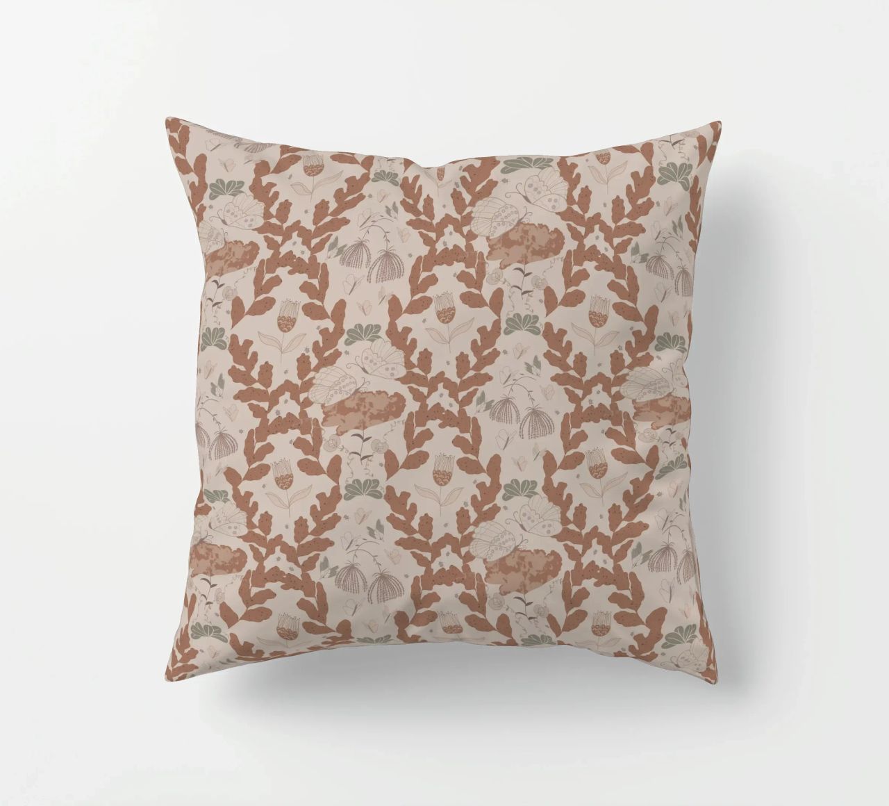 Hovering over a nectar cuscino da Mandalla Pattern