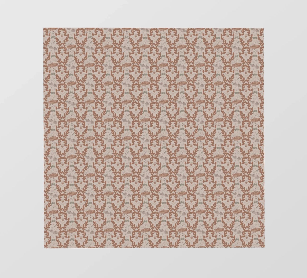 Hovering over a nectar papel para pared de Mandalla Pattern
