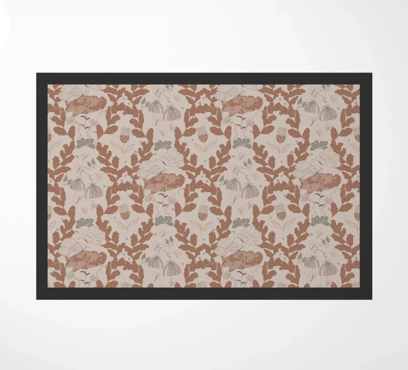 Hovering over a nectar zerbino da Mandalla Pattern