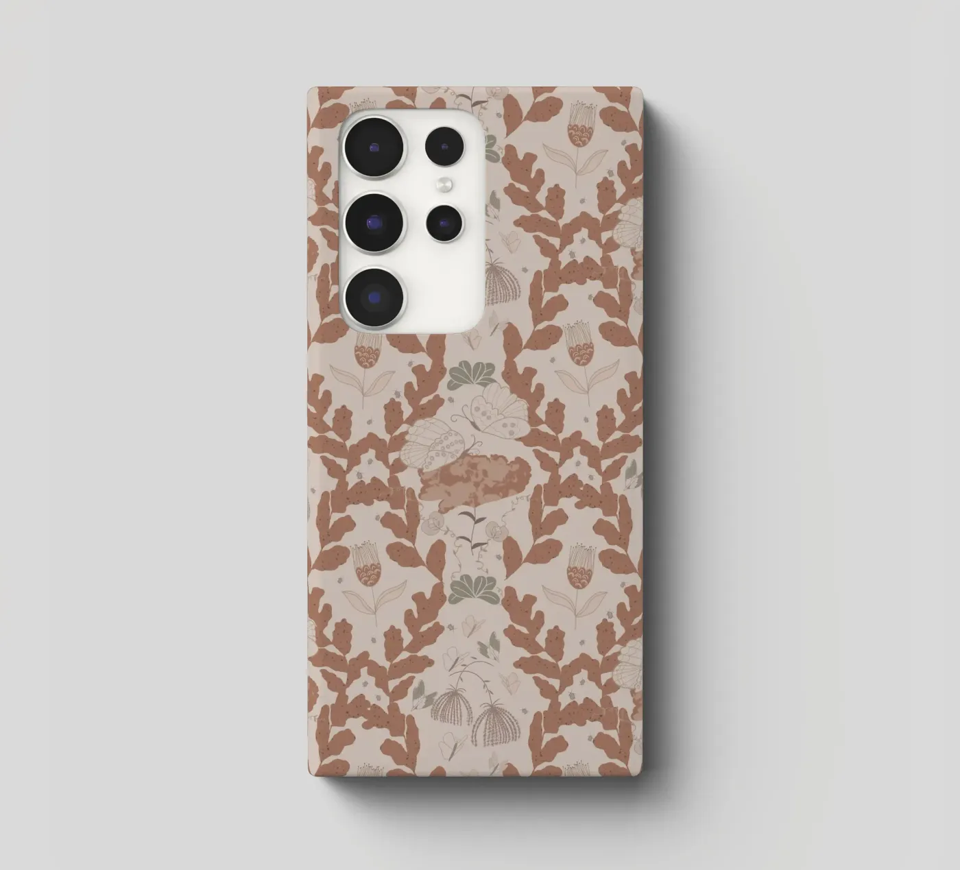 Hovering over a nectar coque samsung de Mandalla Pattern