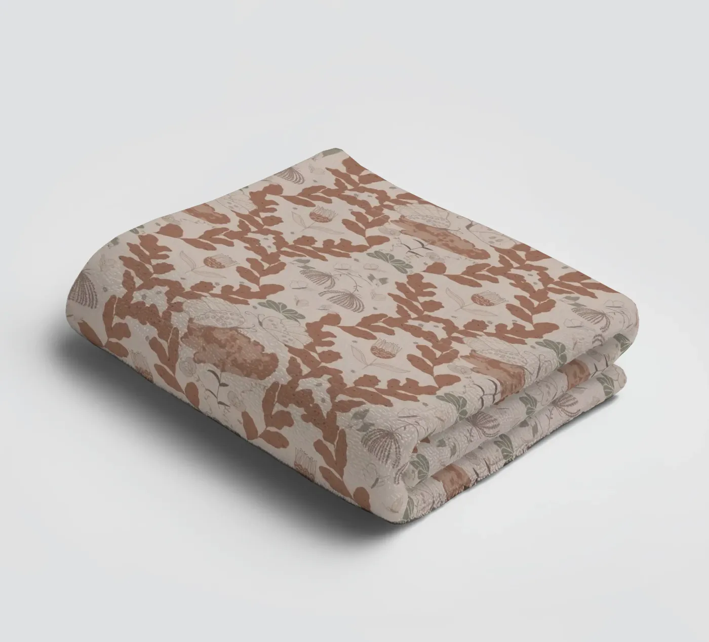 Hovering over a nectar towel by Mandalla Pattern