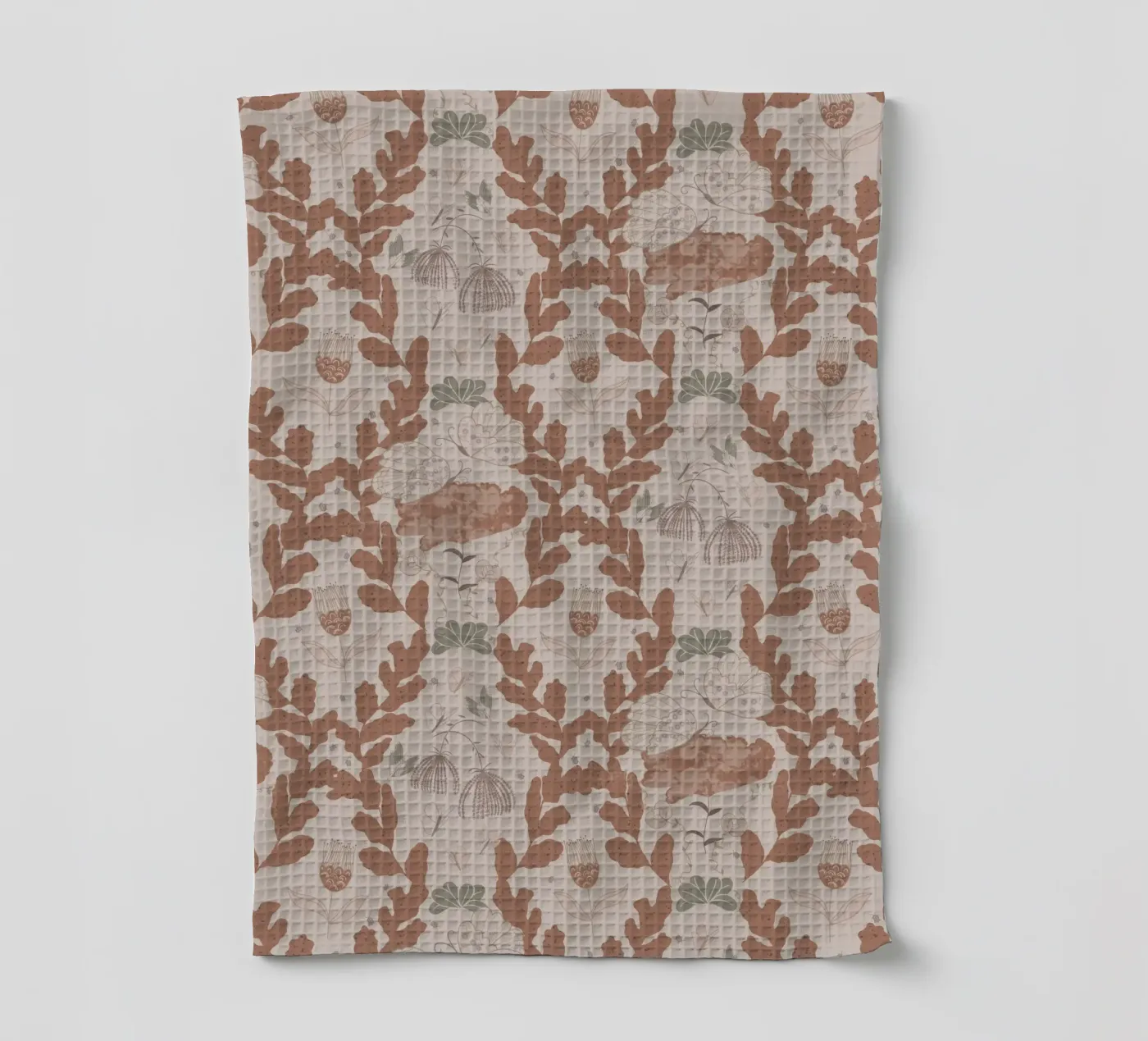 Hovering over a nectar canovaccio da cucina da Mandalla Pattern