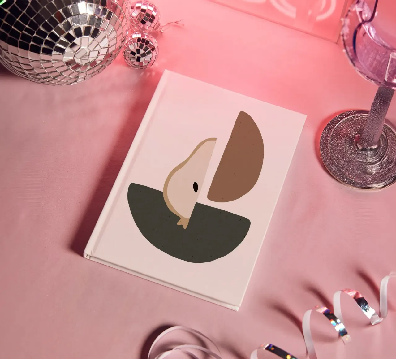 Summer Line No 39 Notizbuch von treechild