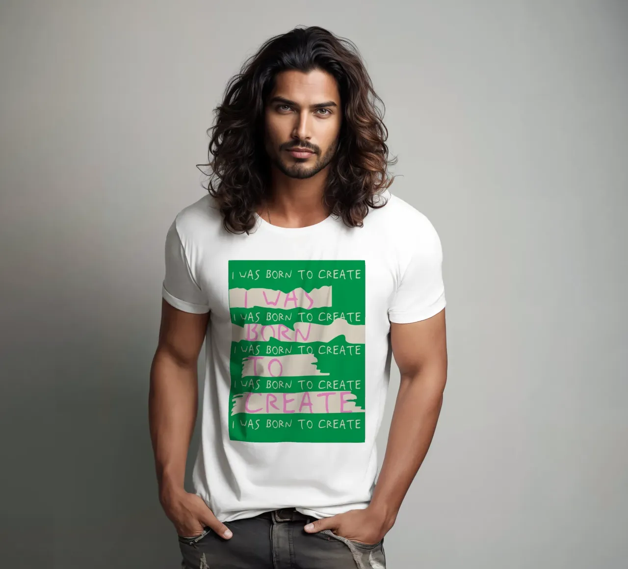 Born To Create camiseta de treechild