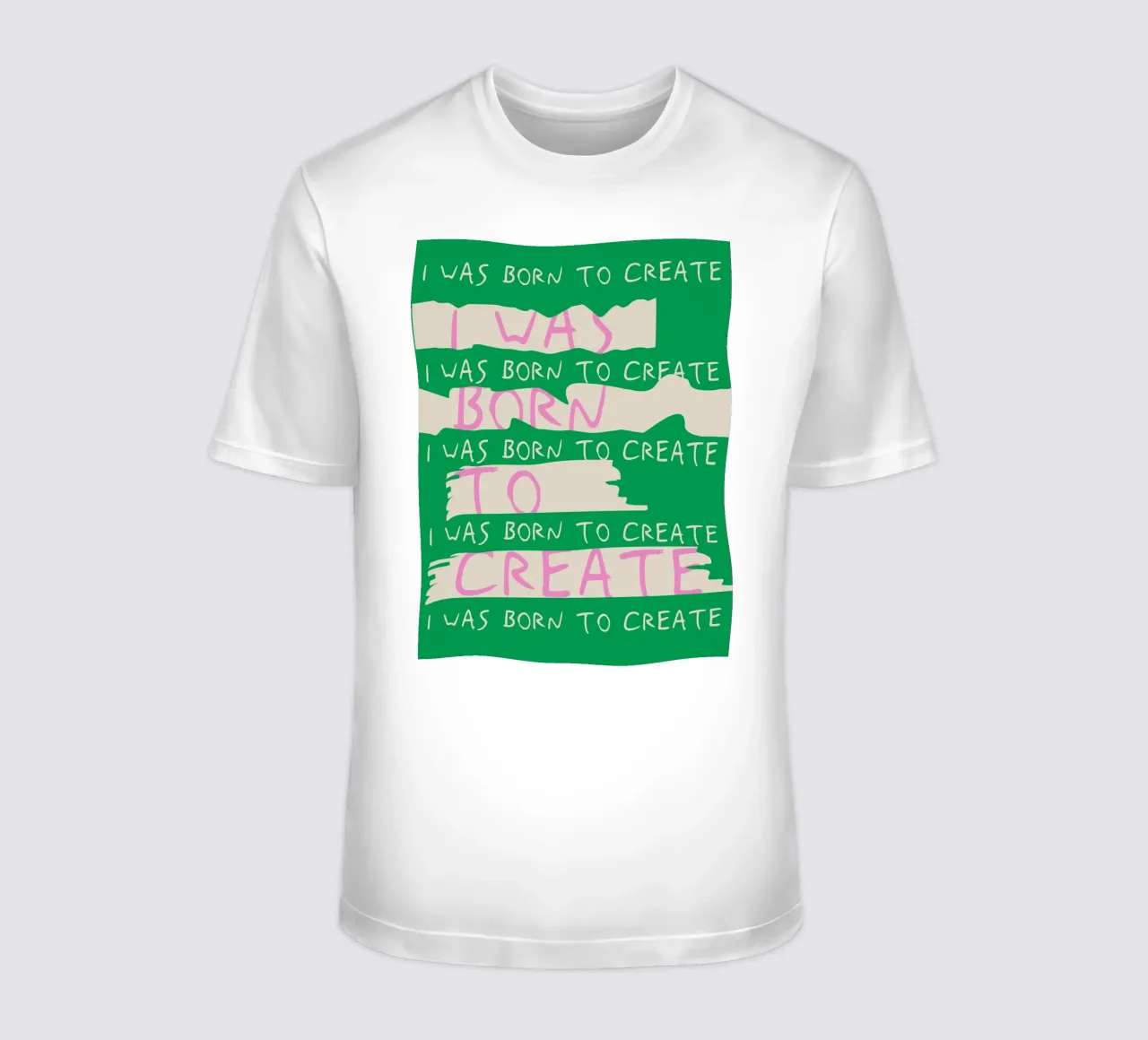 Born To Create camiseta de treechild