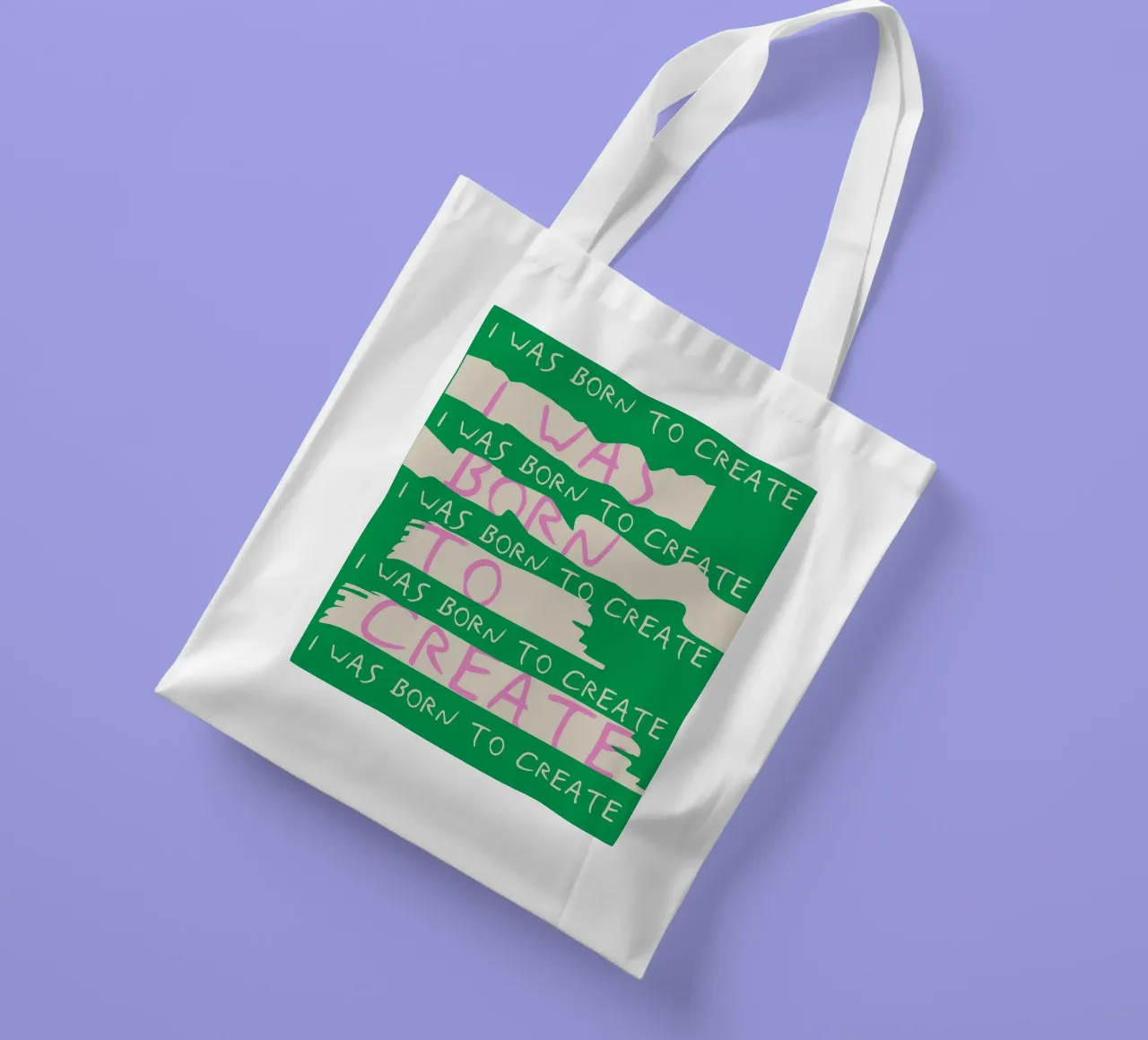 Born To Create borsa in juta da treechild