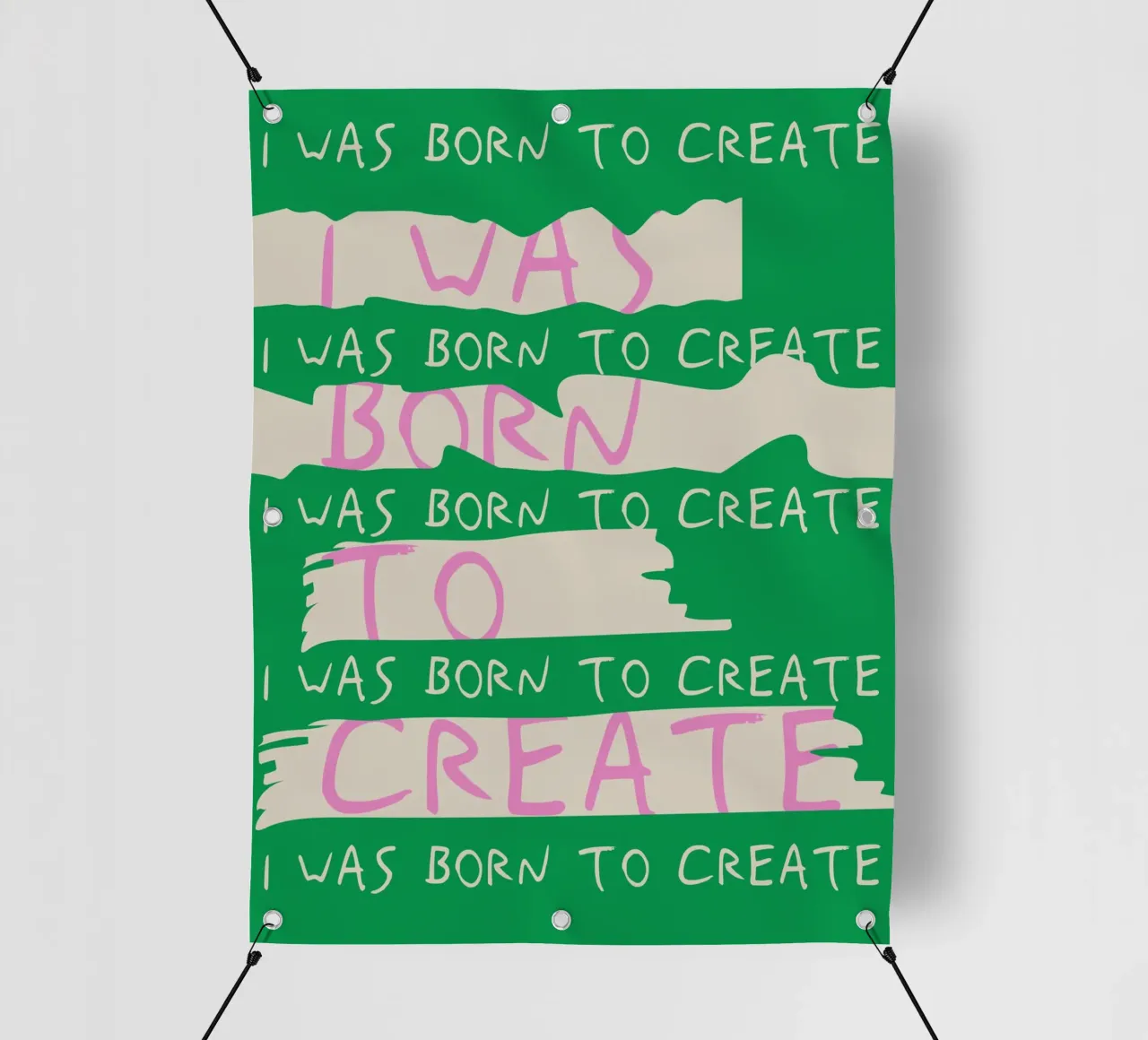 Born To Create telo in pvc da treechild