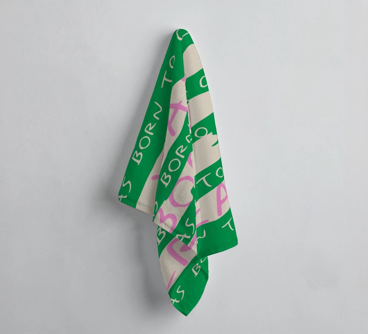 Born To Create asciugamano da bagno da treechild