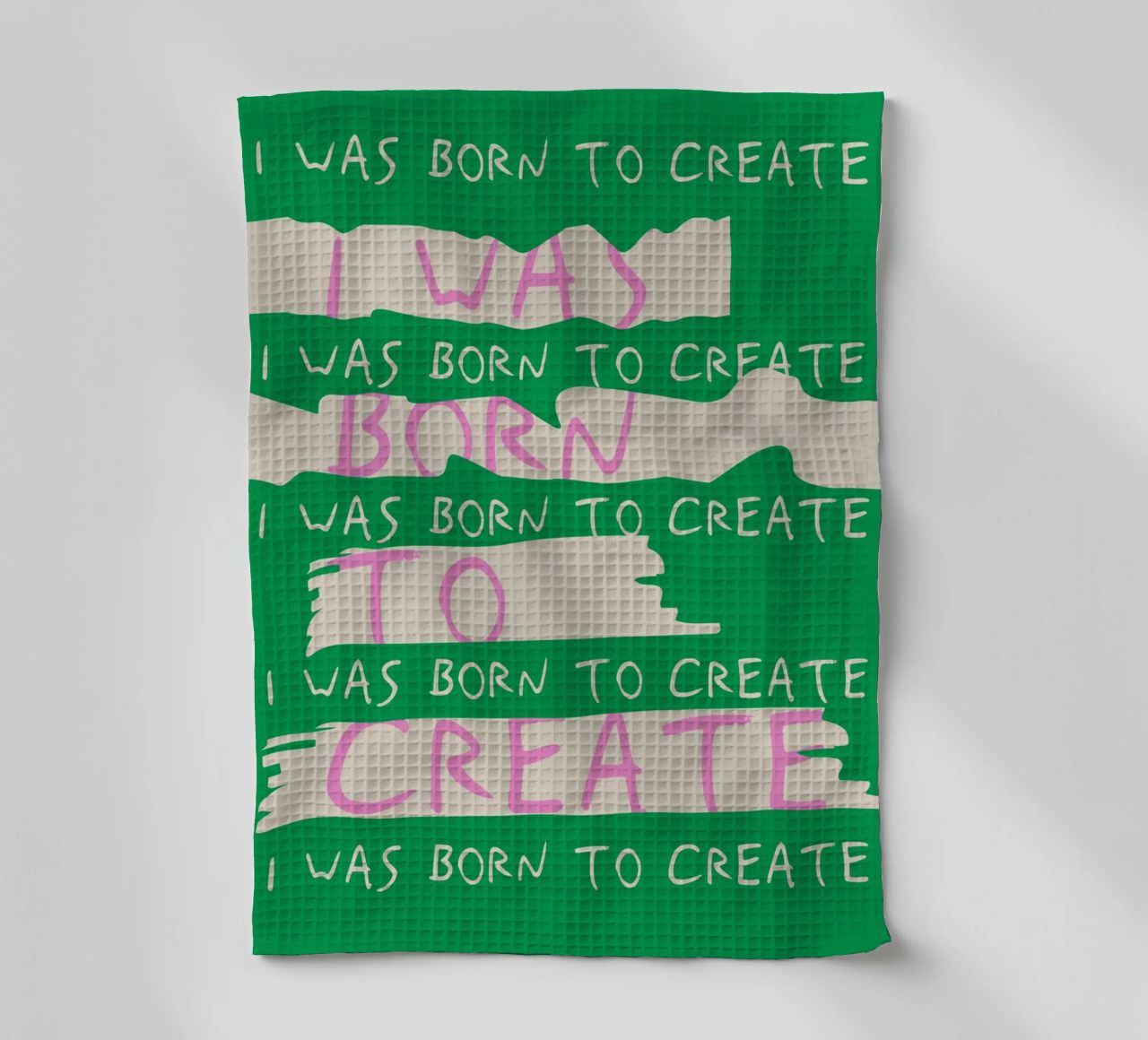 Born To Create canovaccio da cucina da treechild