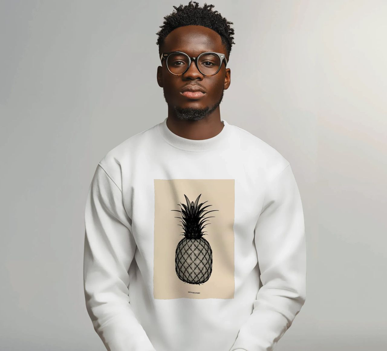 Ananas 2 felpa da Marc Schulthess