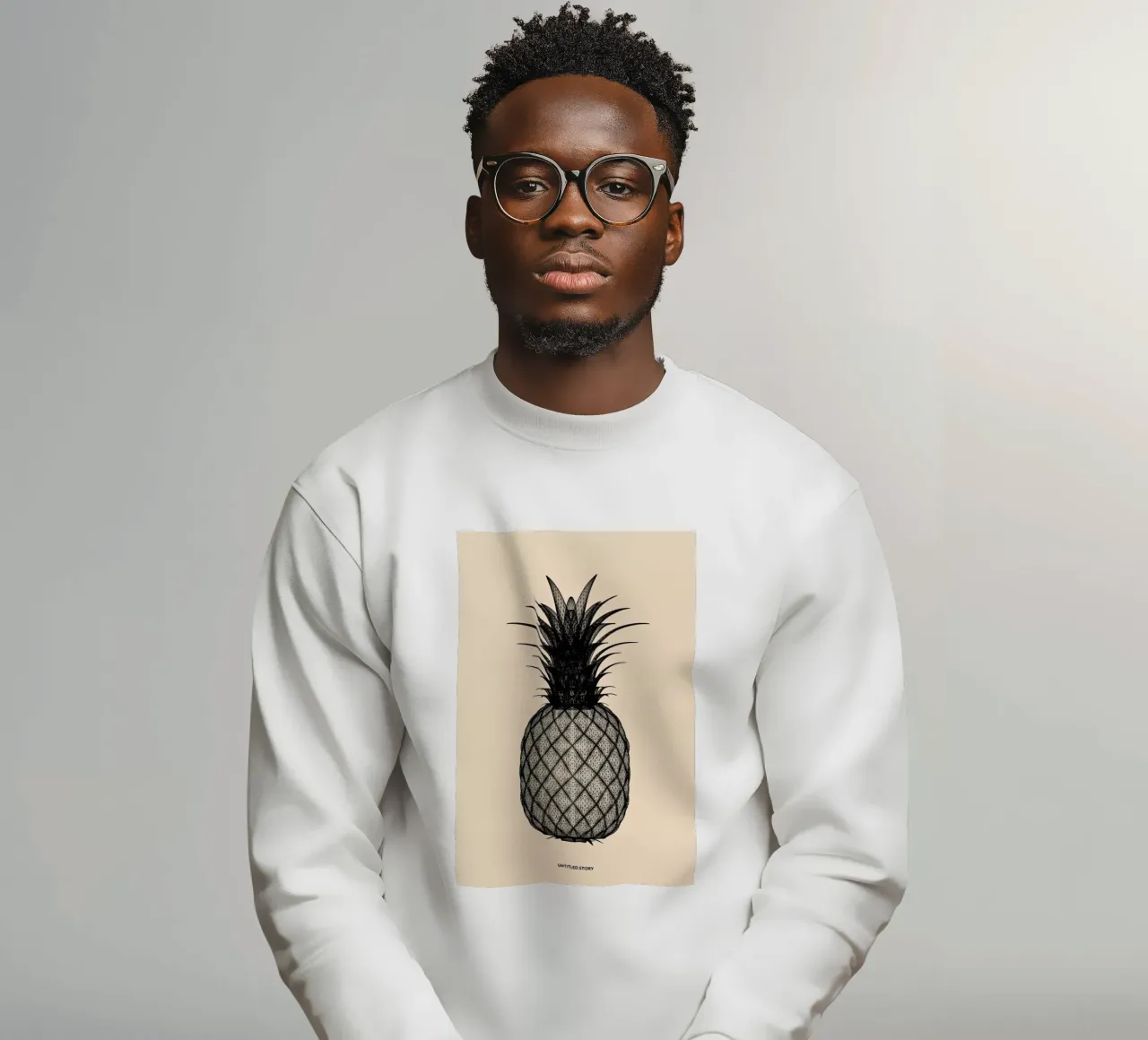 Ananas 2 sweatshirt van Marc Schulthess
