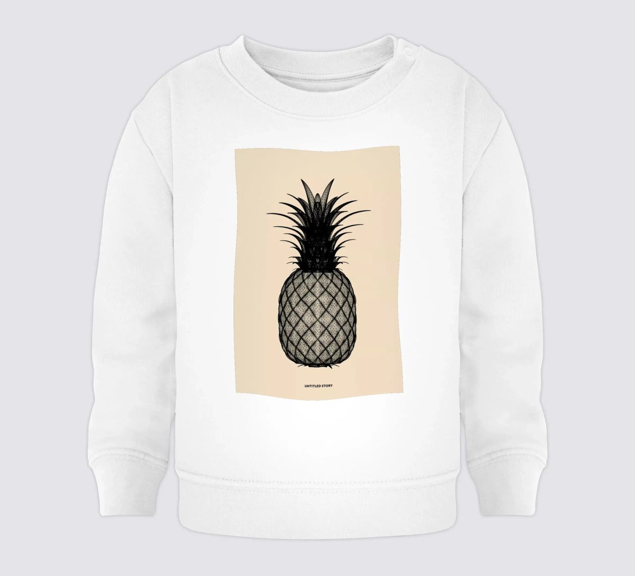 Ananas 2 felpa neonato da Marc Schulthess