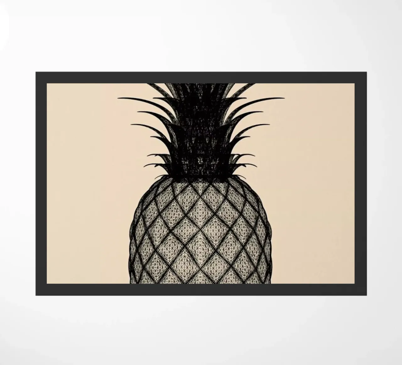 Ananas 2 felpudo de Marc Schulthess