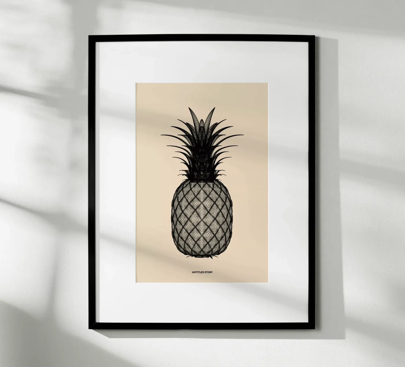 Ananas 2 poster van Marc Schulthess