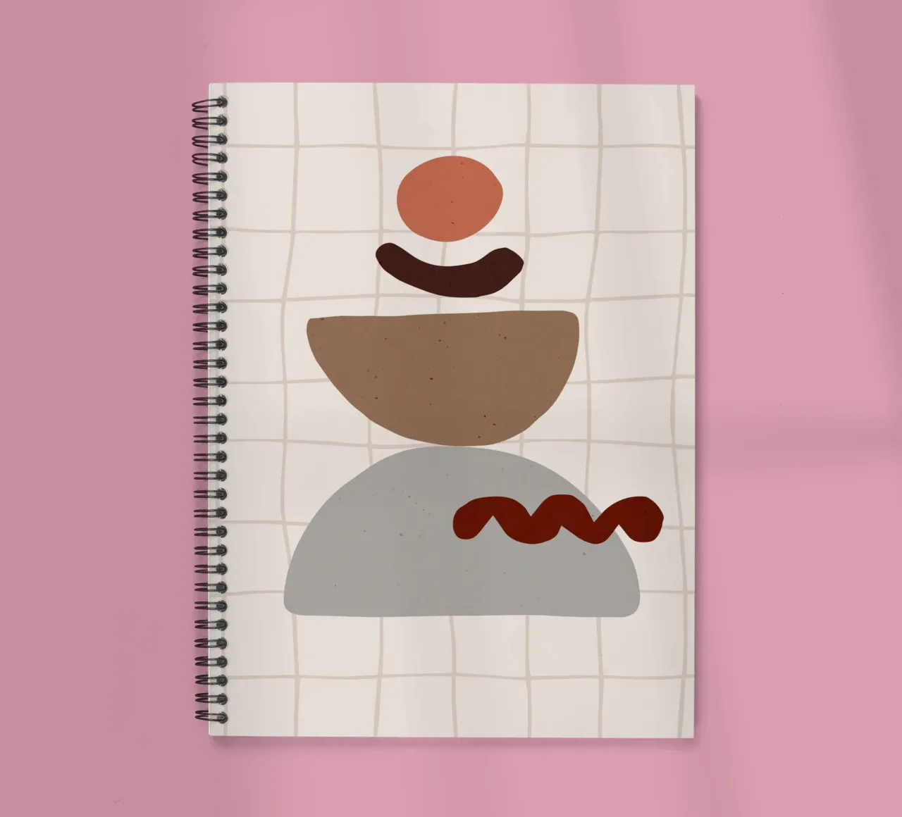 Summer Art Line No 41 spiral notebook by treechild