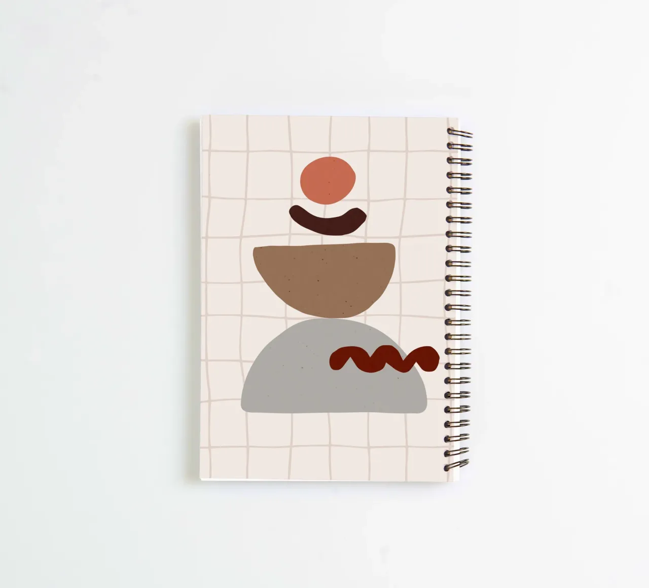 Summer Art Line No 41 spiral notebook by treechild