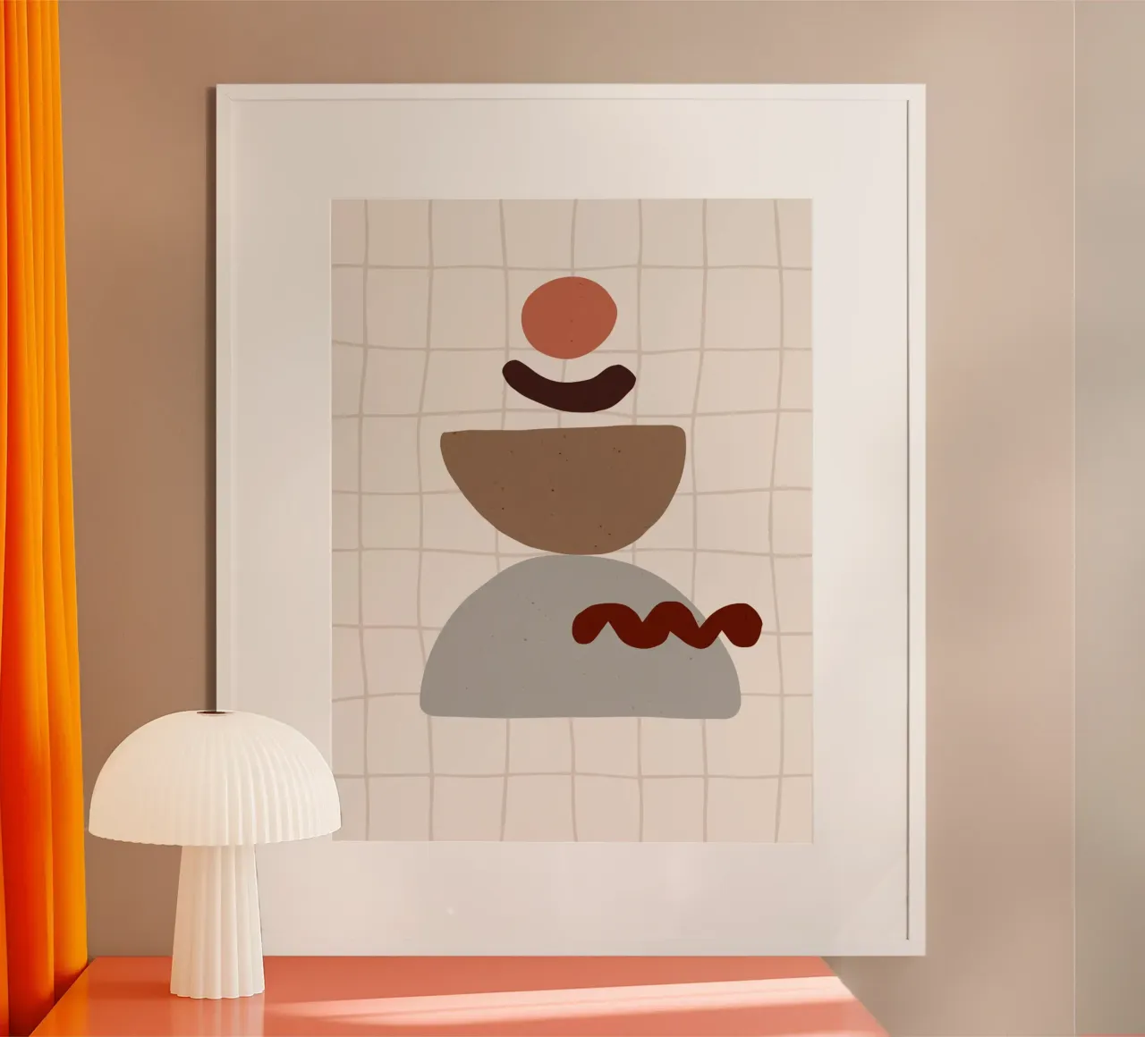 Summer Art Line No 41 poster da treechild