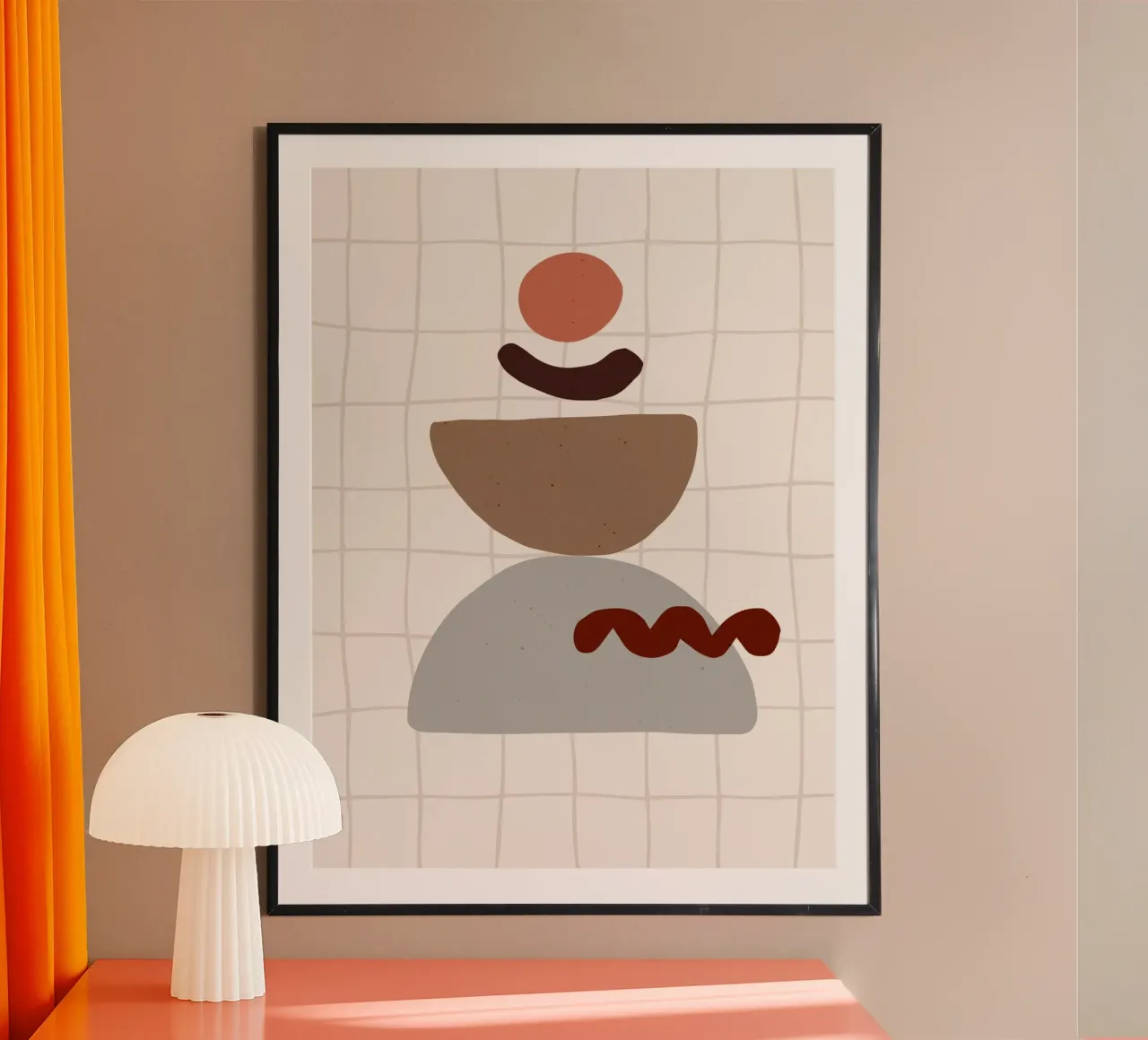 Summer Art Line No 41 poster da treechild