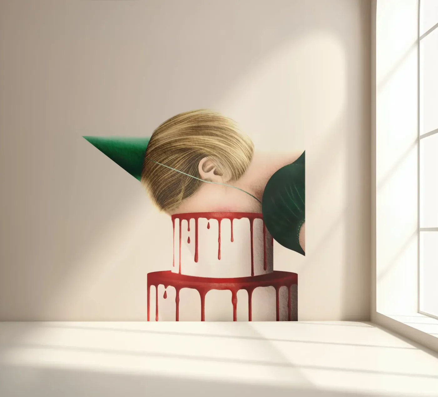HBD fotobehang van heiyoum
