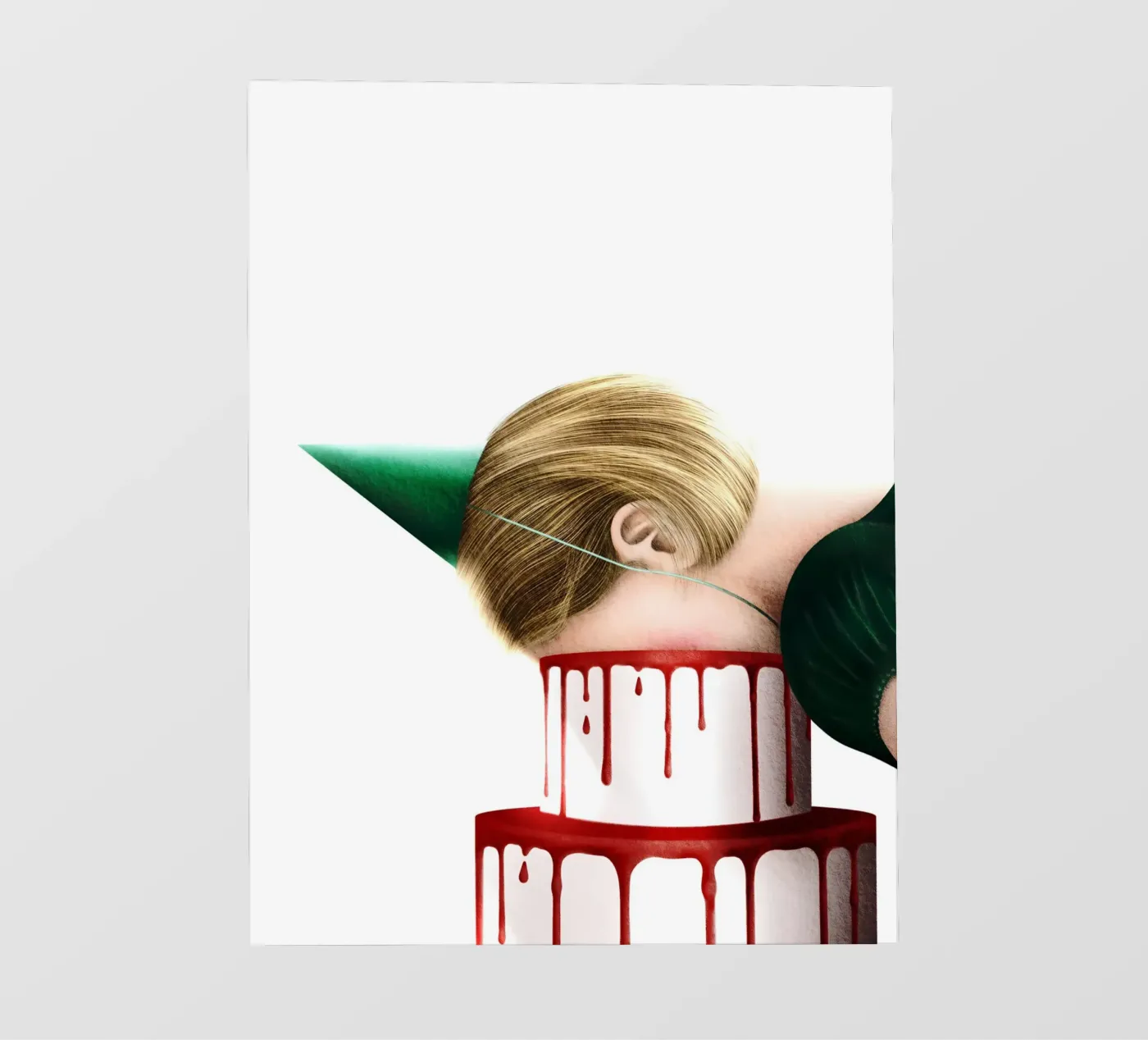 HBD fotobehang van heiyoum