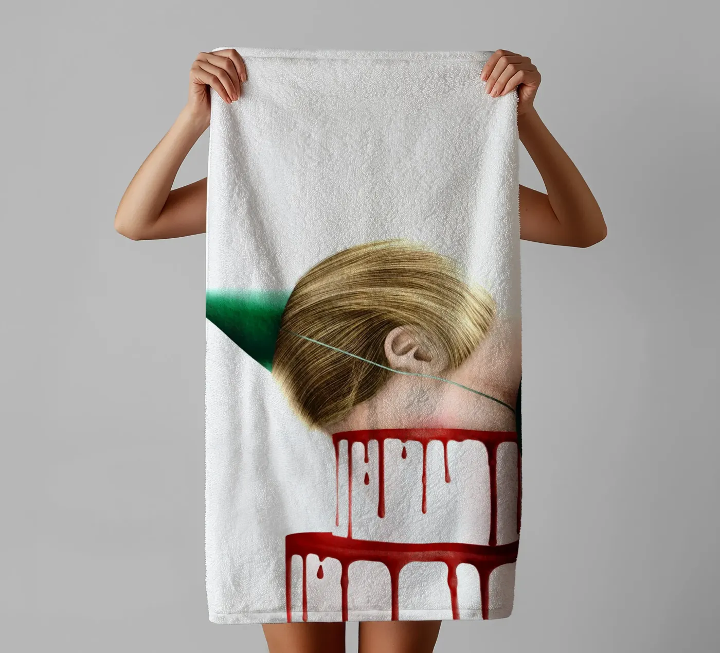 HBD badhanddoek van heiyoum