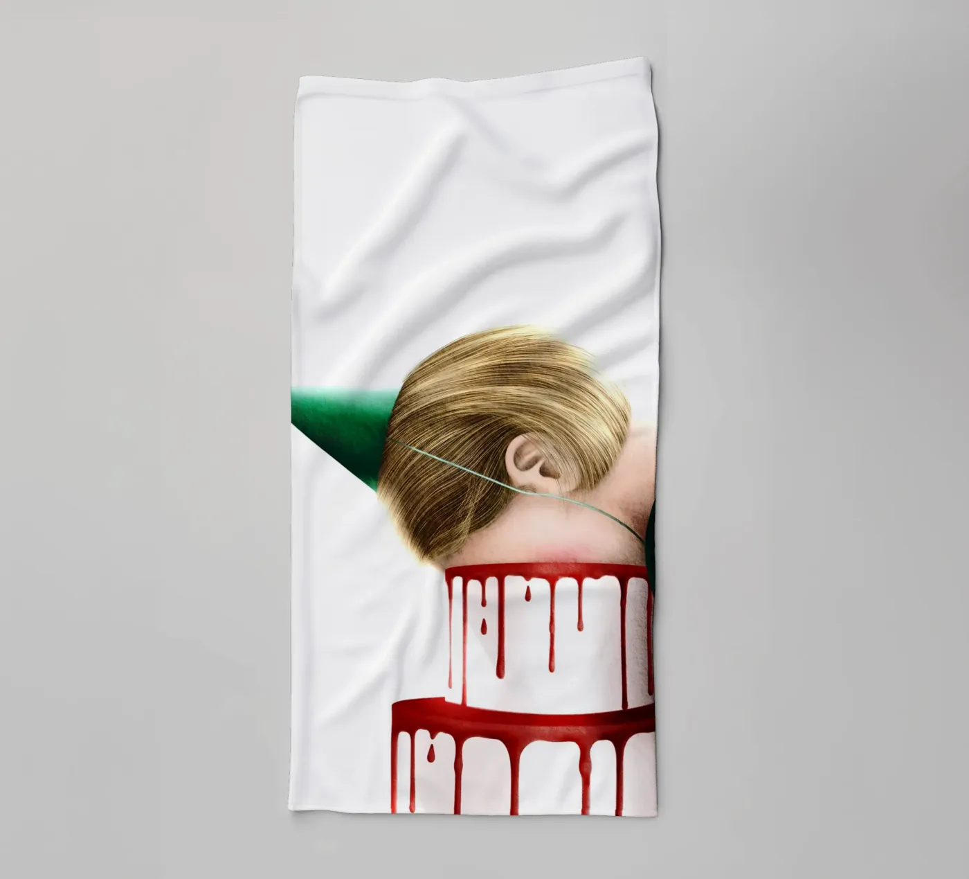 HBD badhanddoek van heiyoum