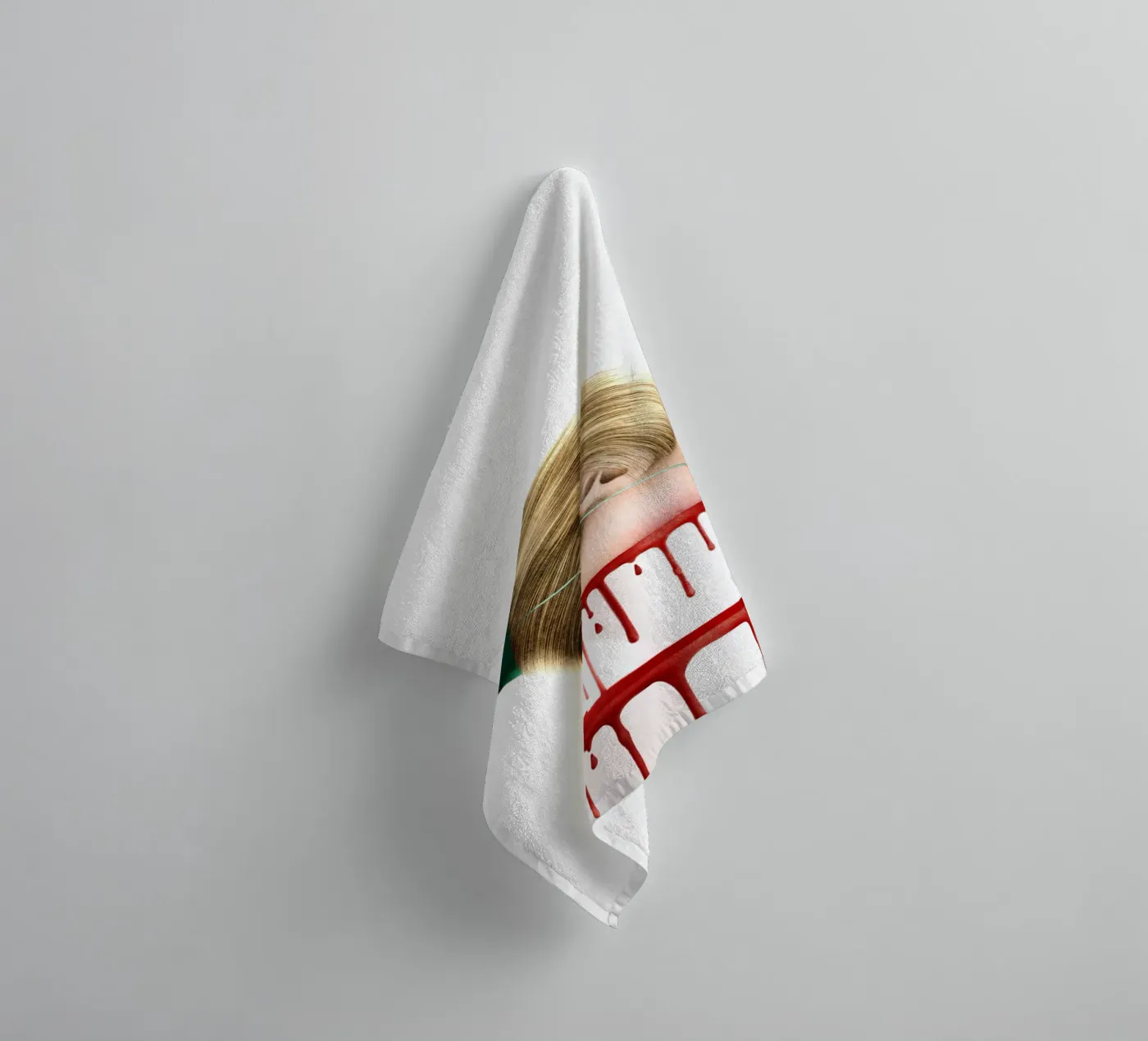 HBD badhanddoek van heiyoum