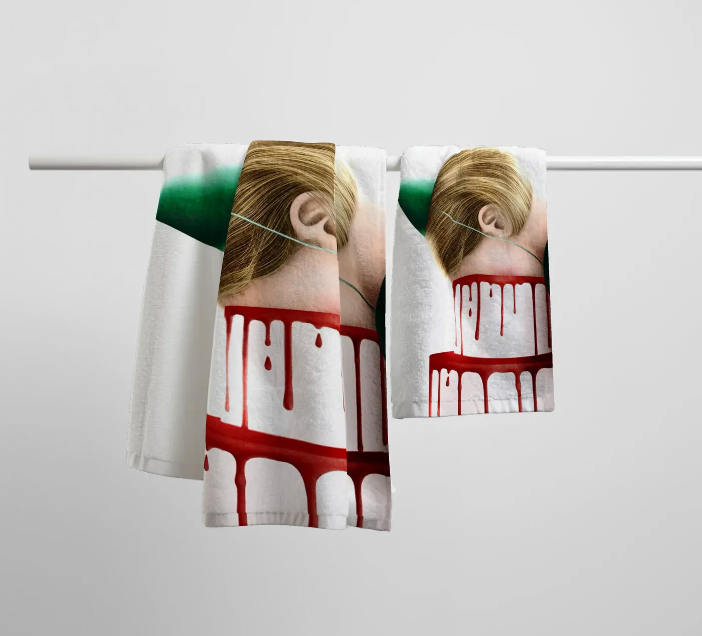 HBD badhanddoek van heiyoum