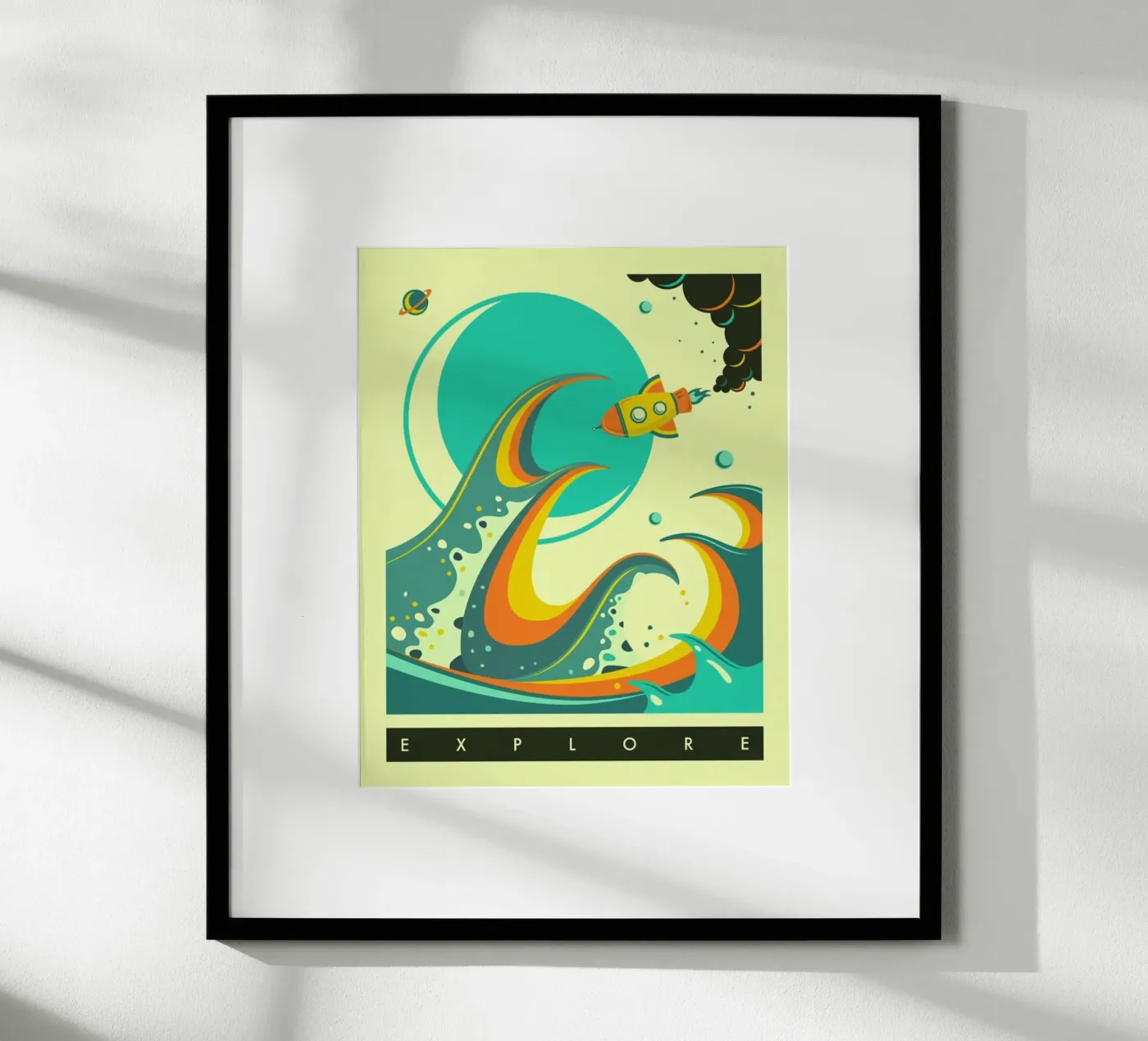 Europa poster da Jazzberry Blue