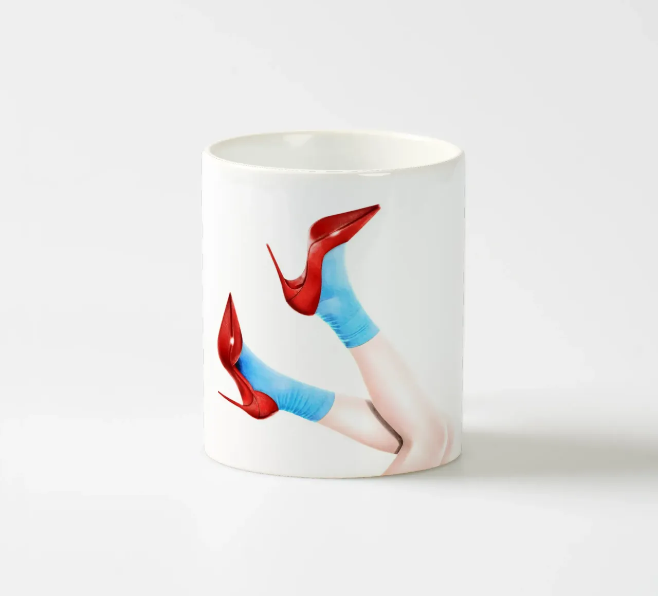 D. Gale tazza in ceramica da heiyoum