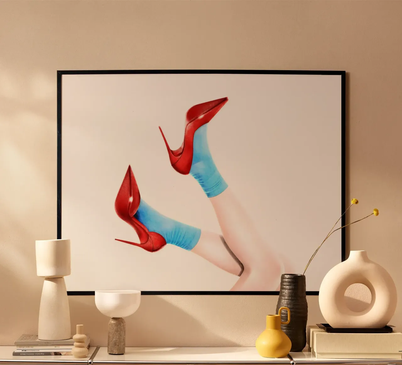 D. Gale poster con telaio in alluminio da heiyoum