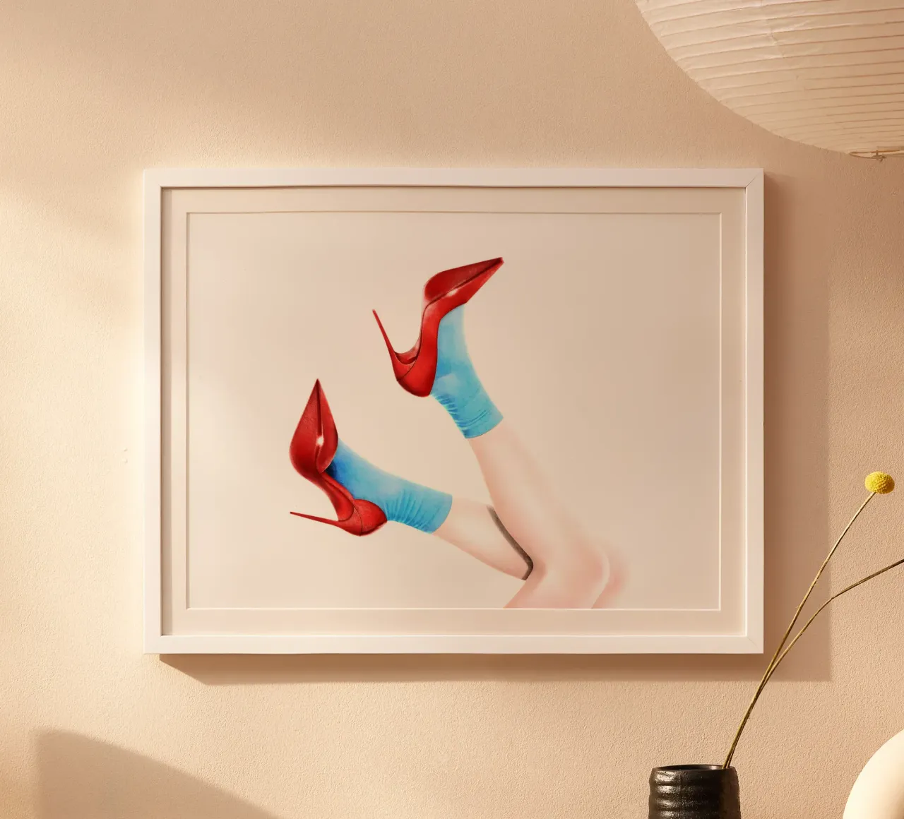D. Gale poster con telaio in alluminio da heiyoum