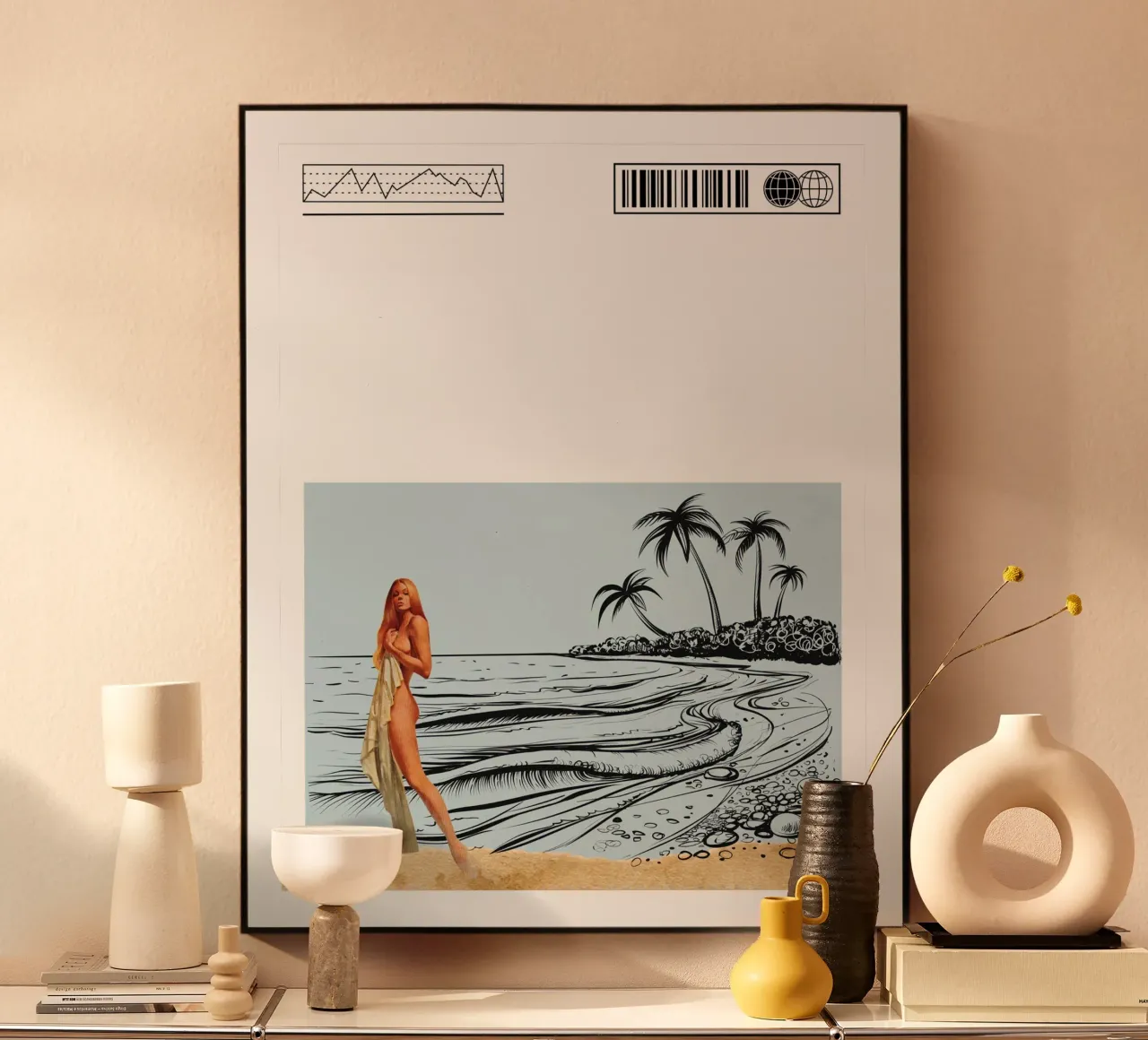 ETERNAL SHORELINE acrylic glass by Einfach Uebel