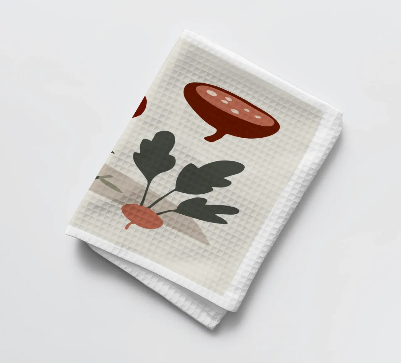 Summer Art Line No 45 canovaccio da cucina da treechild