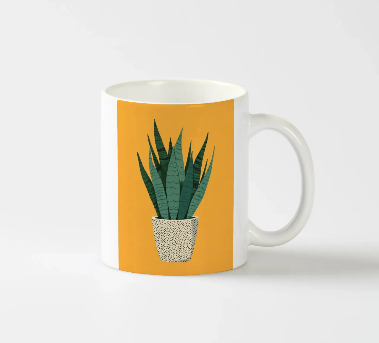 Pianta in vaso tazza in ceramica da logic