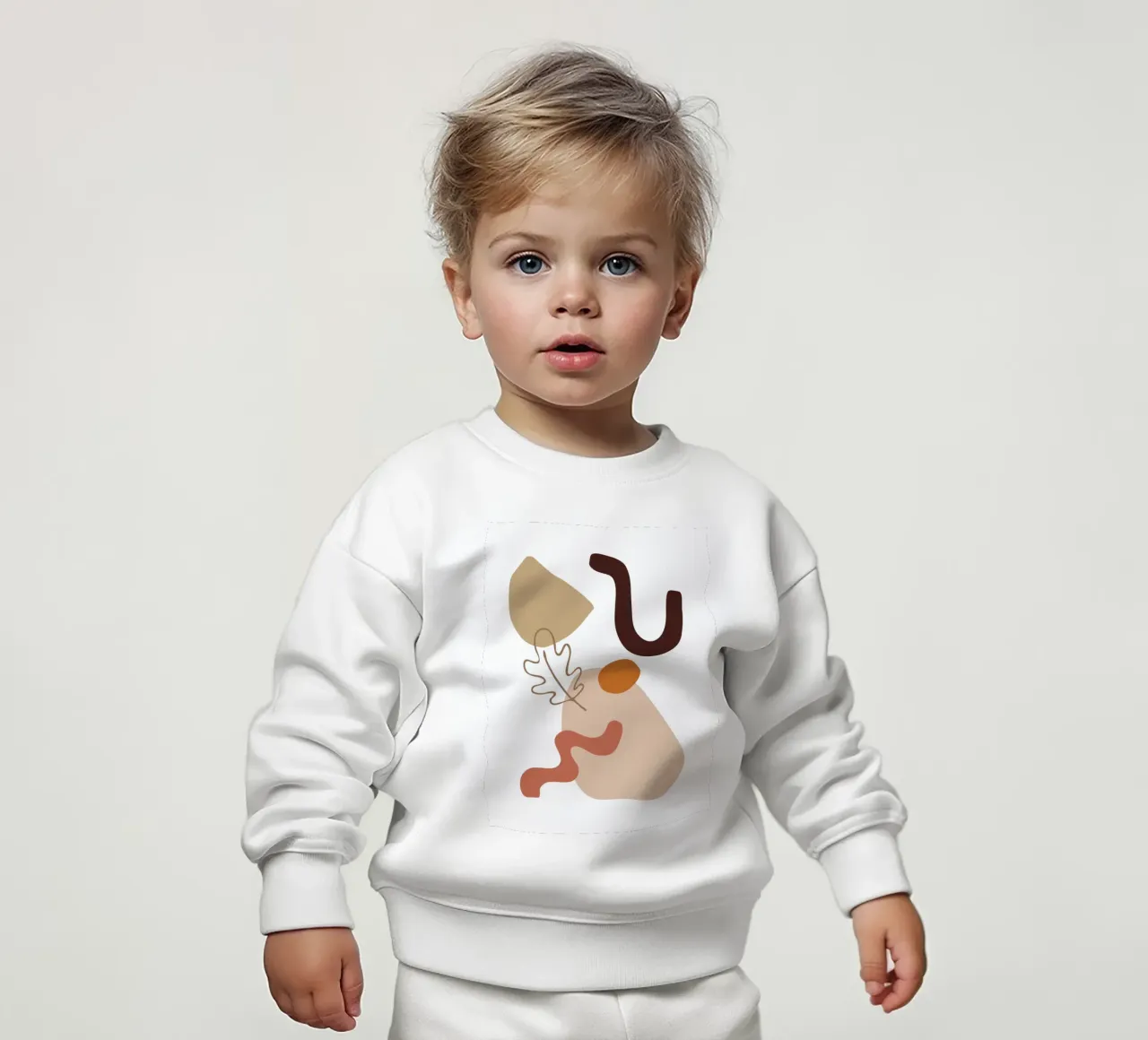 Summer Art Line No 47 felpa neonato da treechild