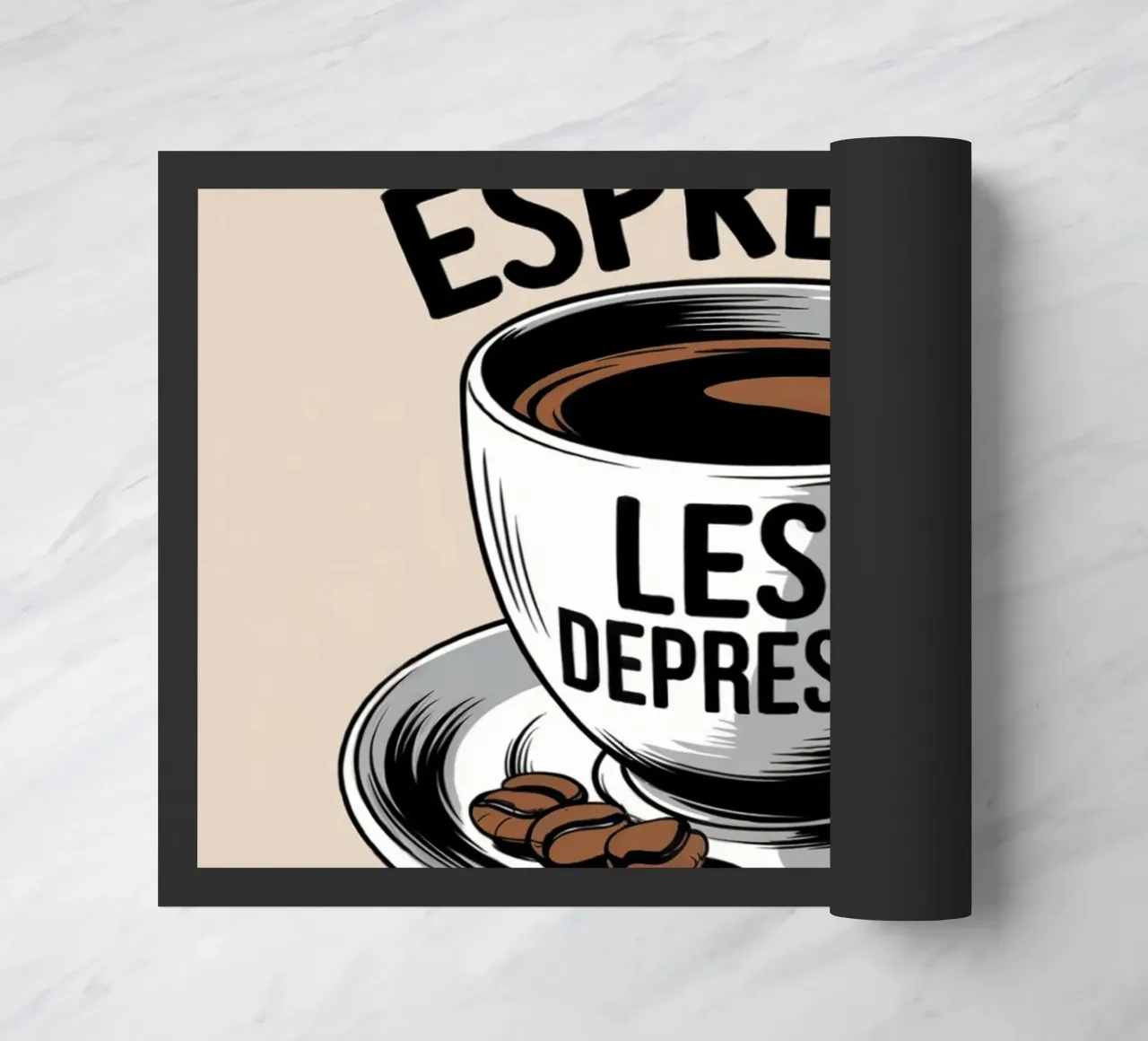 More Espresso Less Depresso zerbino da logic
