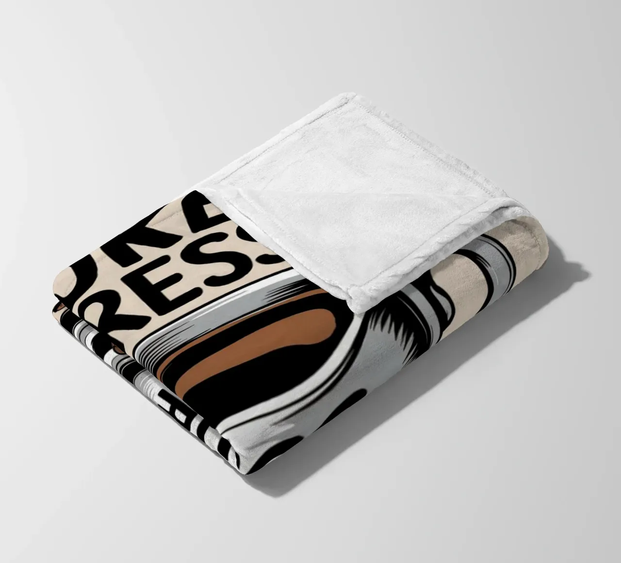 More Espresso Less Depresso coperta in pile da logic