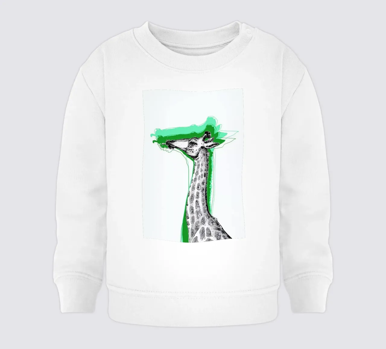 Cool Giraffe felpa neonato da Rococco LA